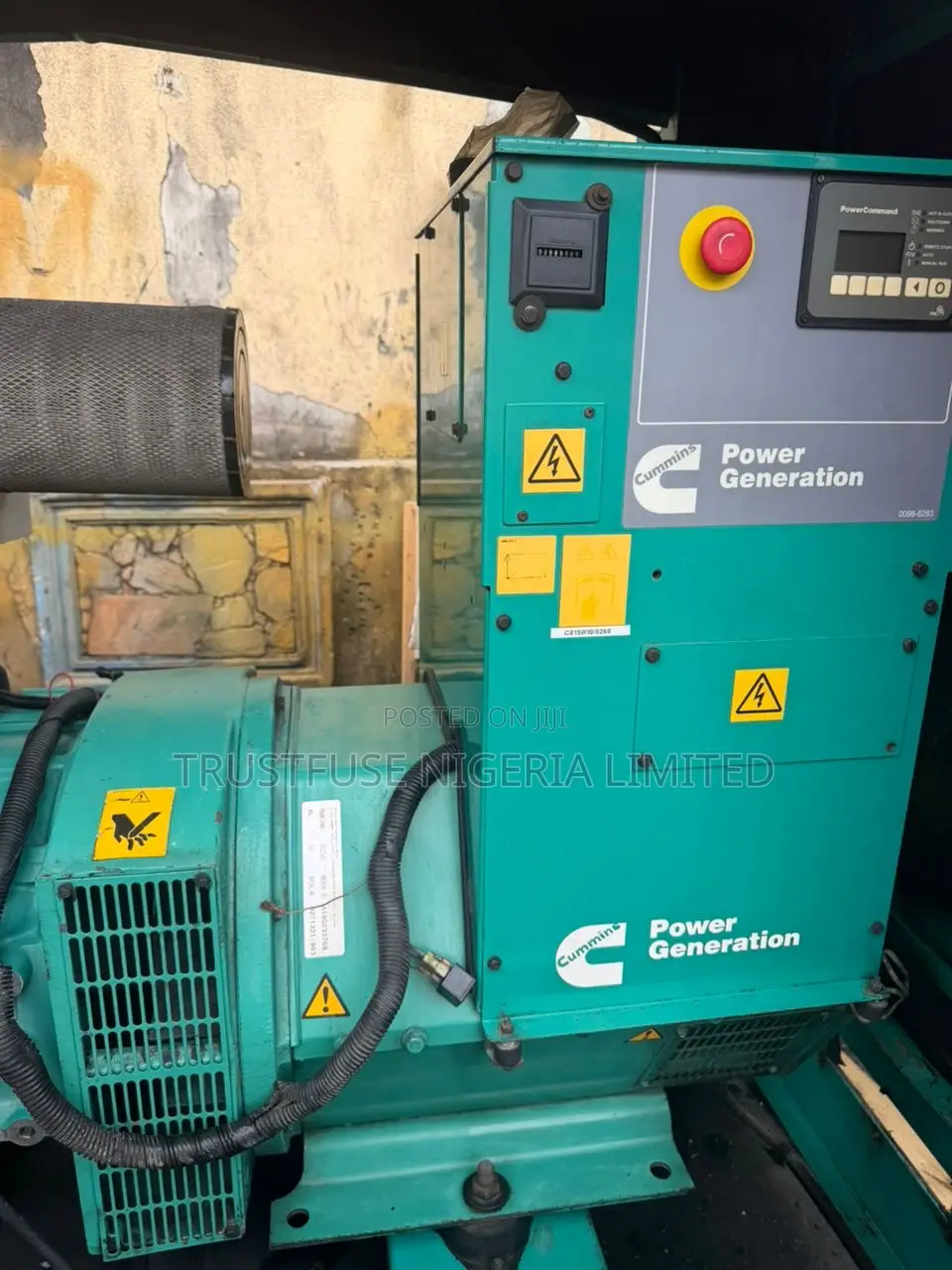 150 Kva Cummins Bt6 Pure Tokunbo Almost New Soundproof