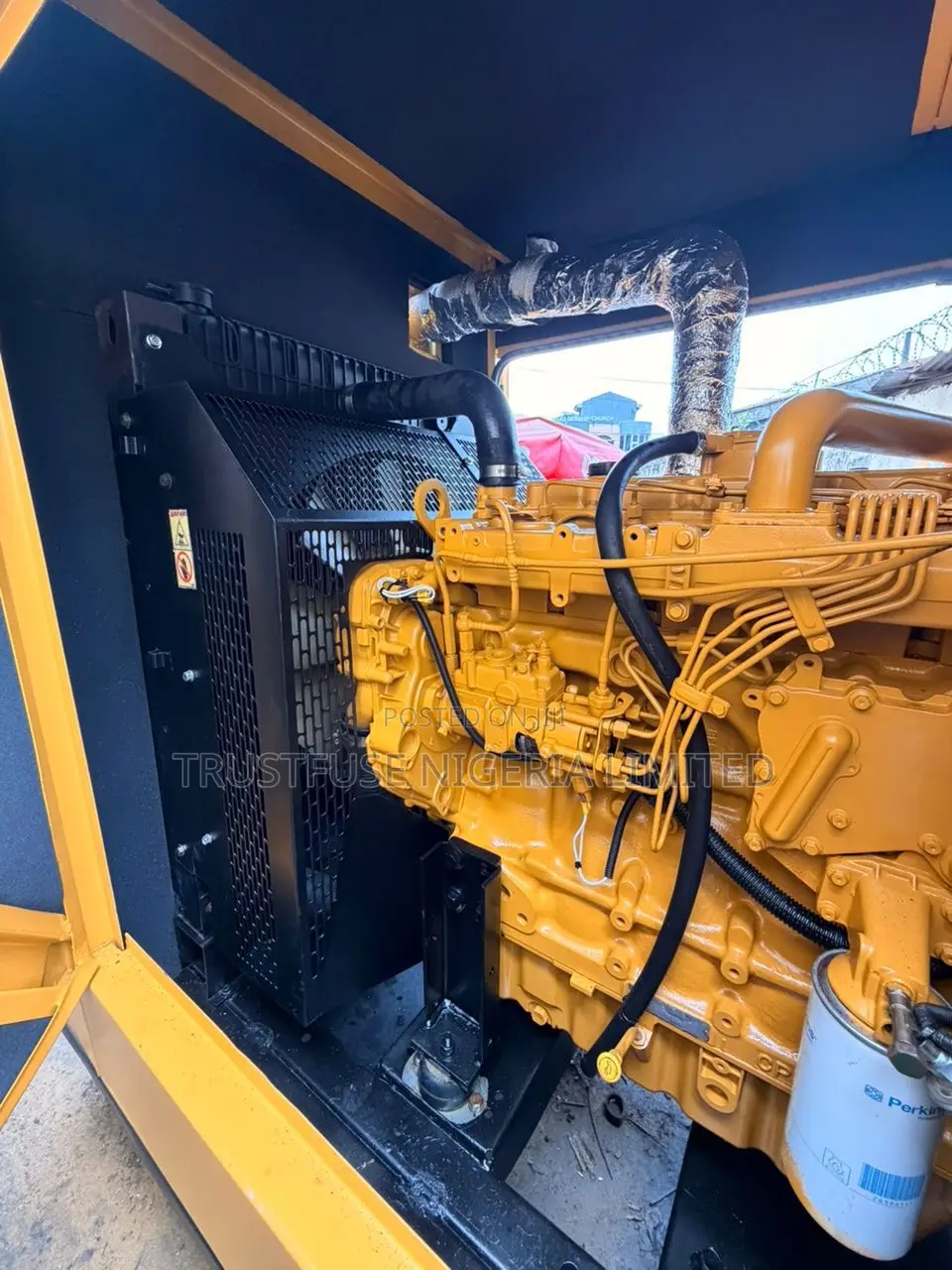 150 Kva Mantrac Cat 1106 Series Uk Perkins Soundproof