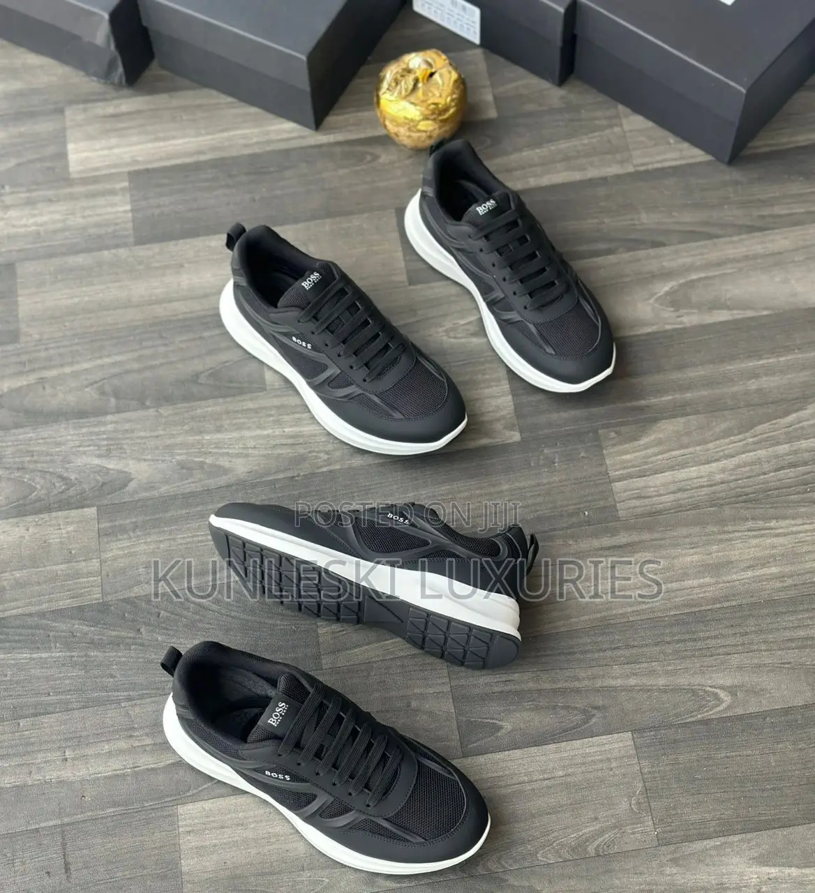 Original Hugo Boss Goretex Sneakers in 3 Colors
