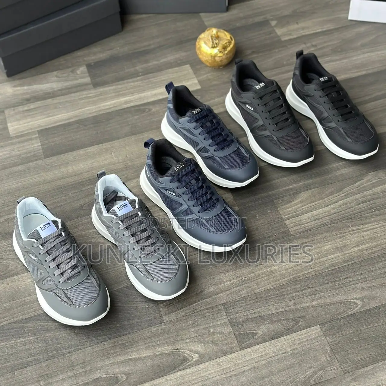 Original Hugo Boss Goretex Sneakers in 3 Colors