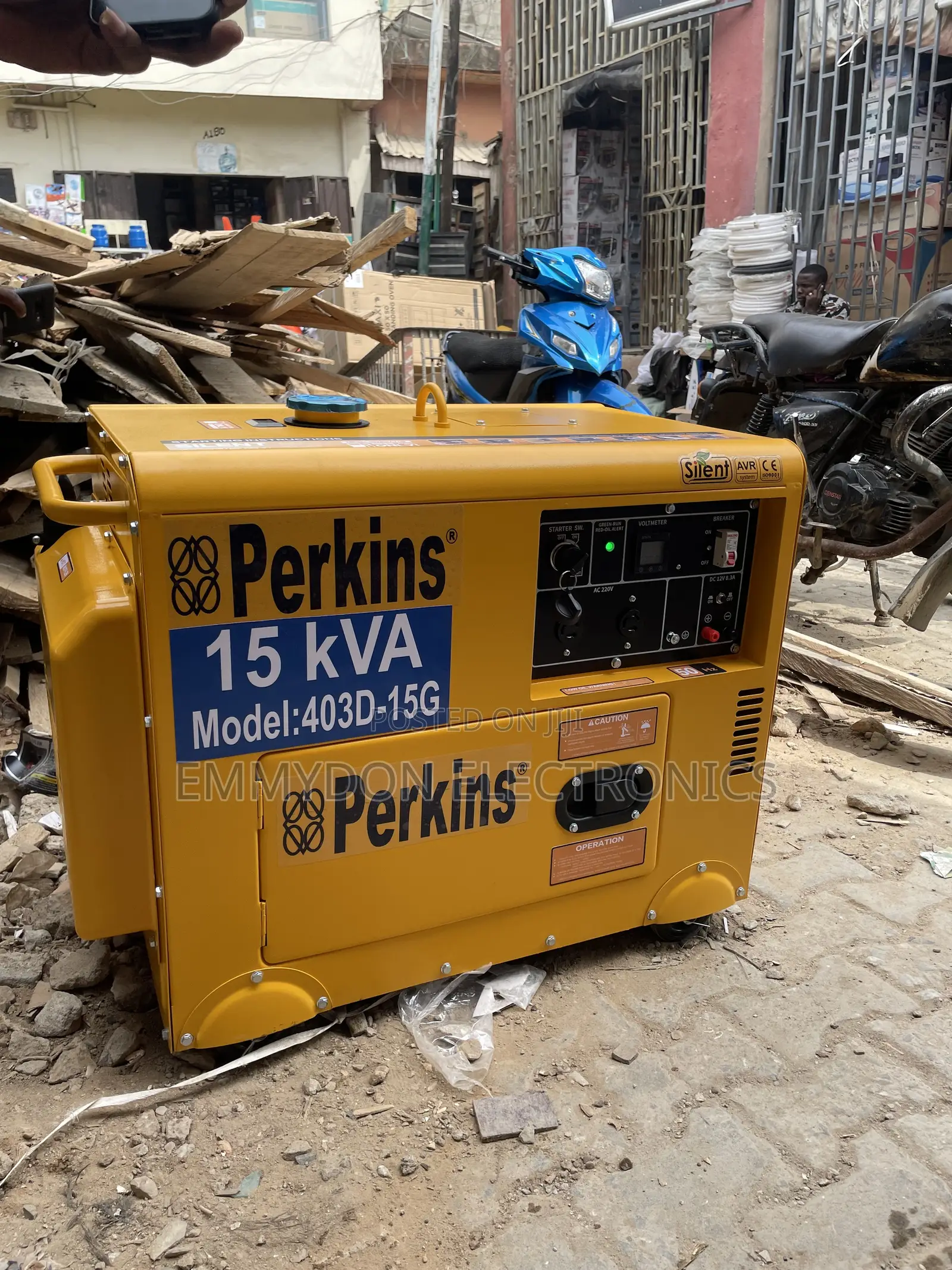 Perkins 15kva Diesel Generator With Heavy Duty Performance