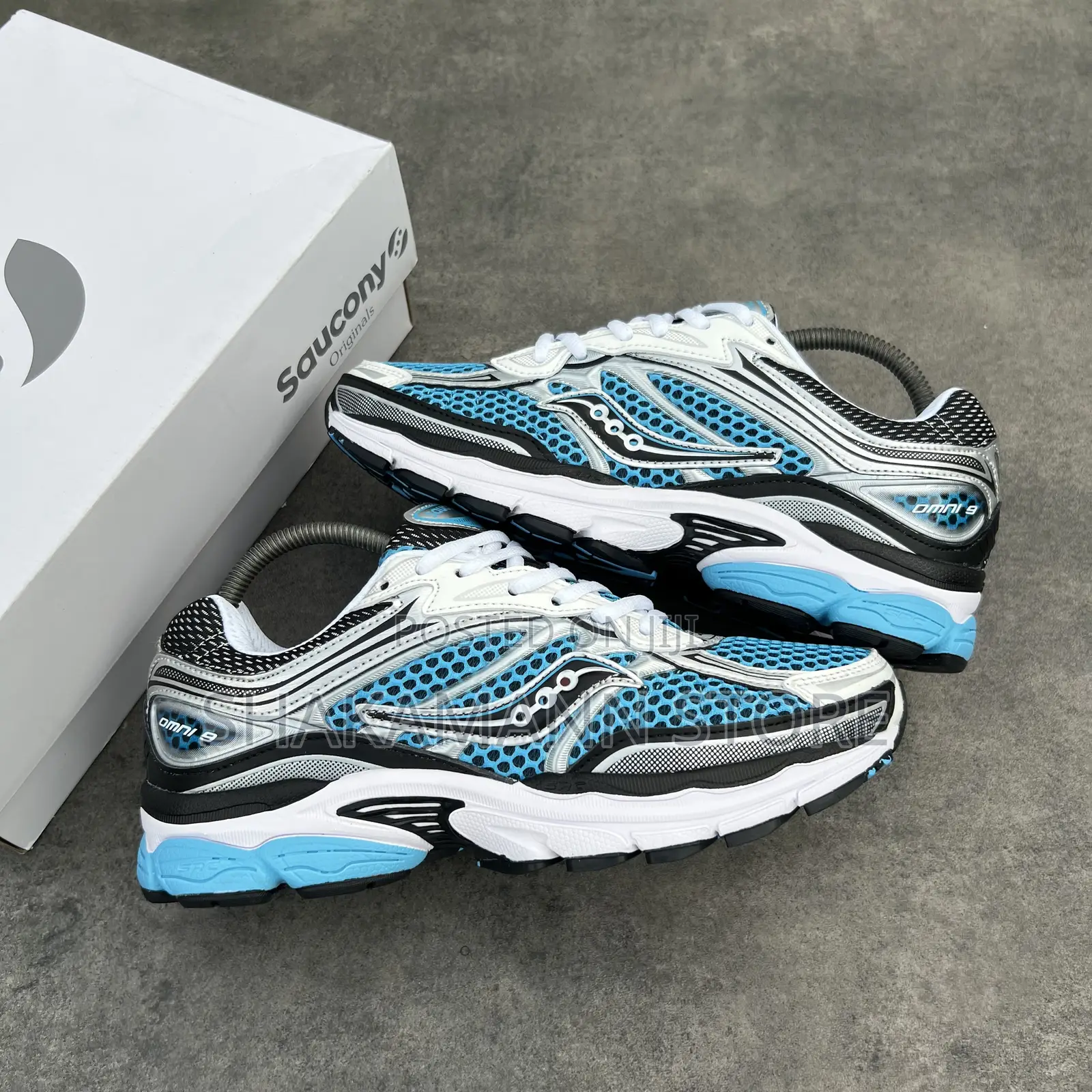 Original Saucony Sneakers White Blue