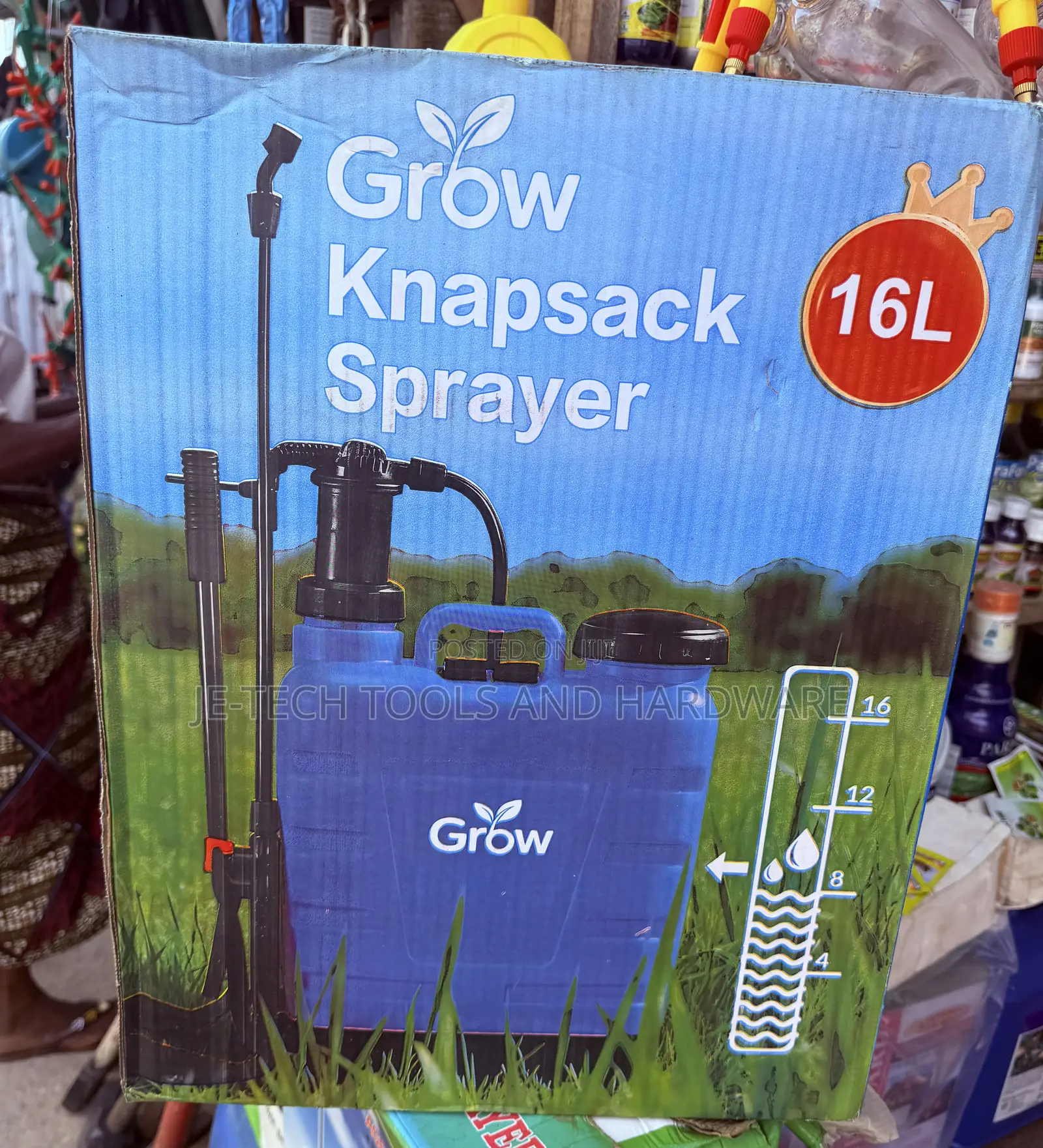 Grow 16-Liter Knapsack Sprayer