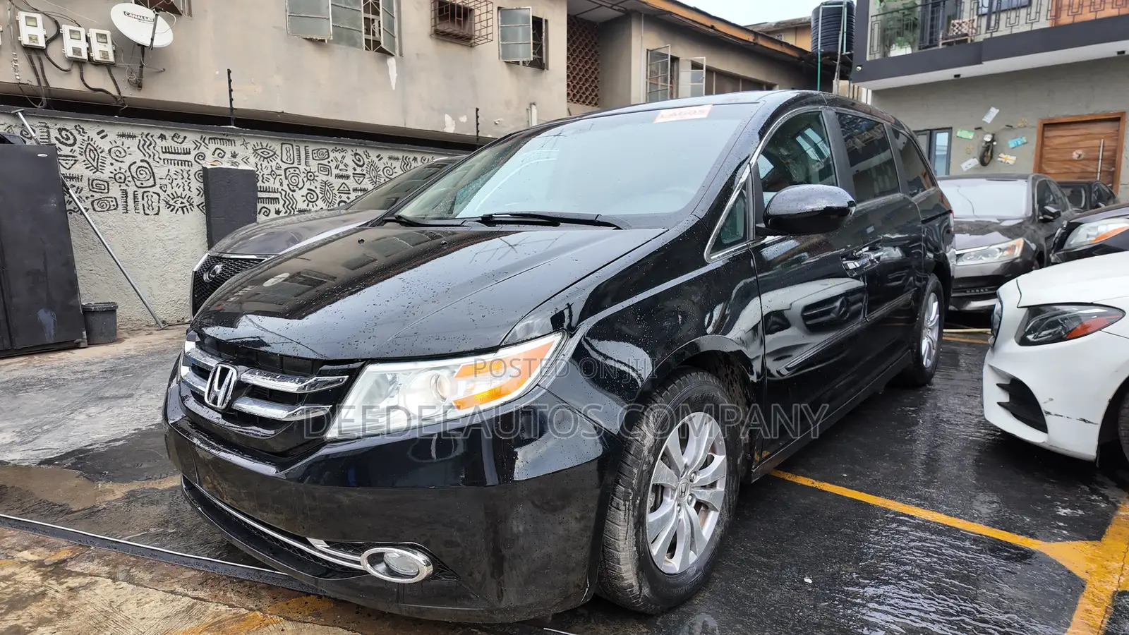 Honda Odyssey EX-L 4dr Minivan w/Navigation (3.5L 6cyl 6A) 2014 Black