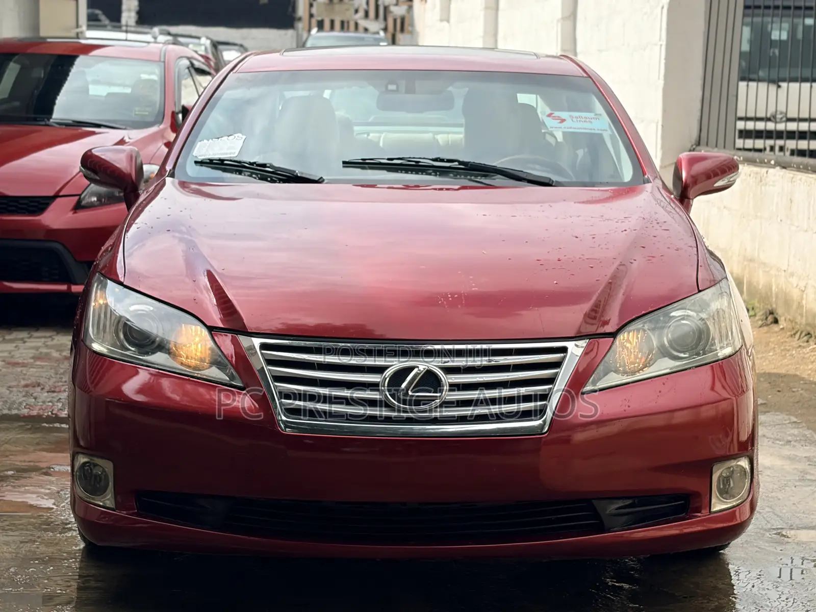 Lexus ES 350 2010 Red