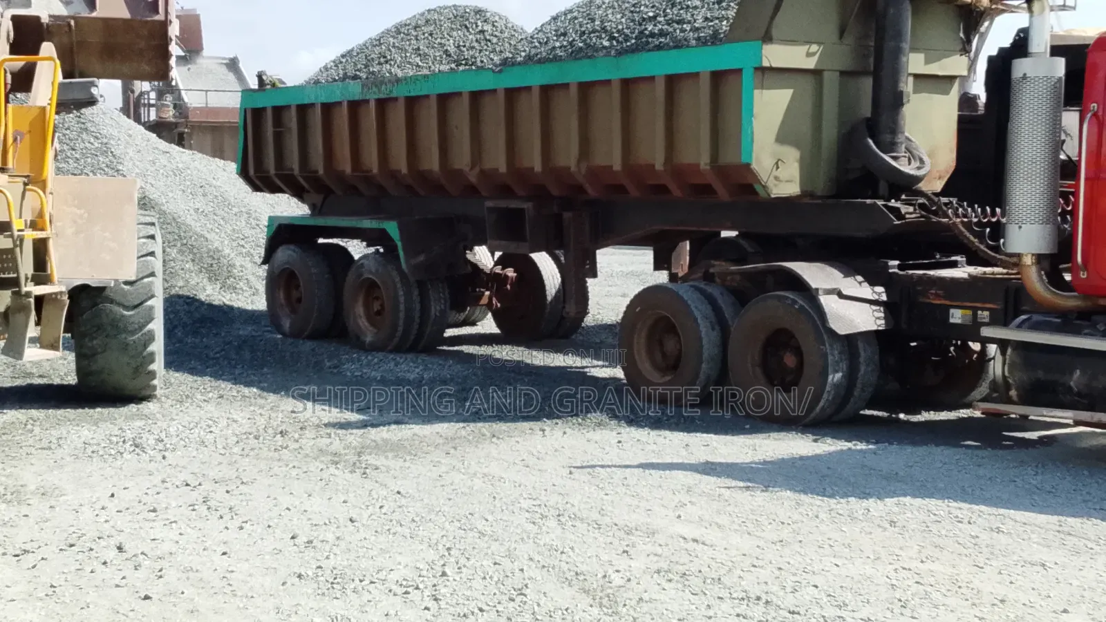 Company Project, Uses Granite and Chippings Around Ph