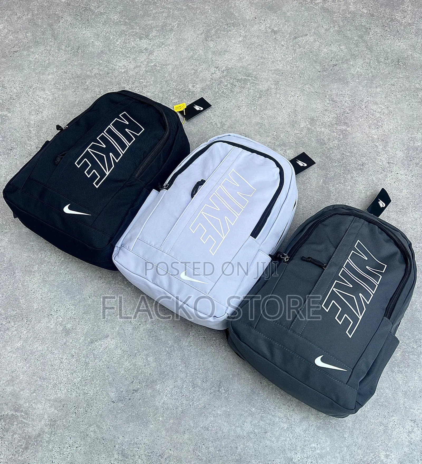Original Nike Double Zip Backpacks