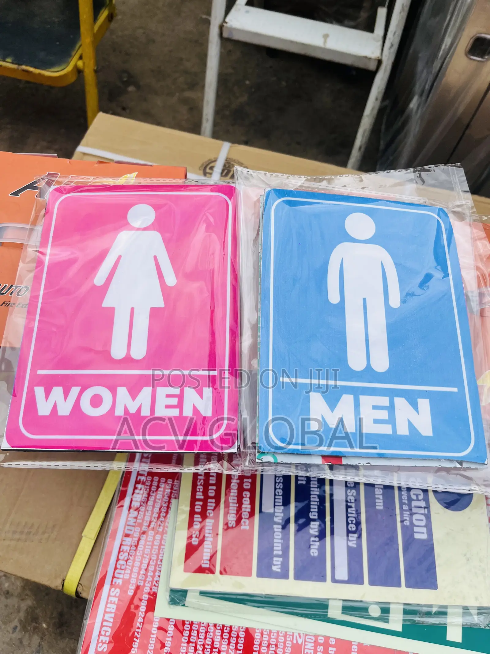 Male And Female Signage