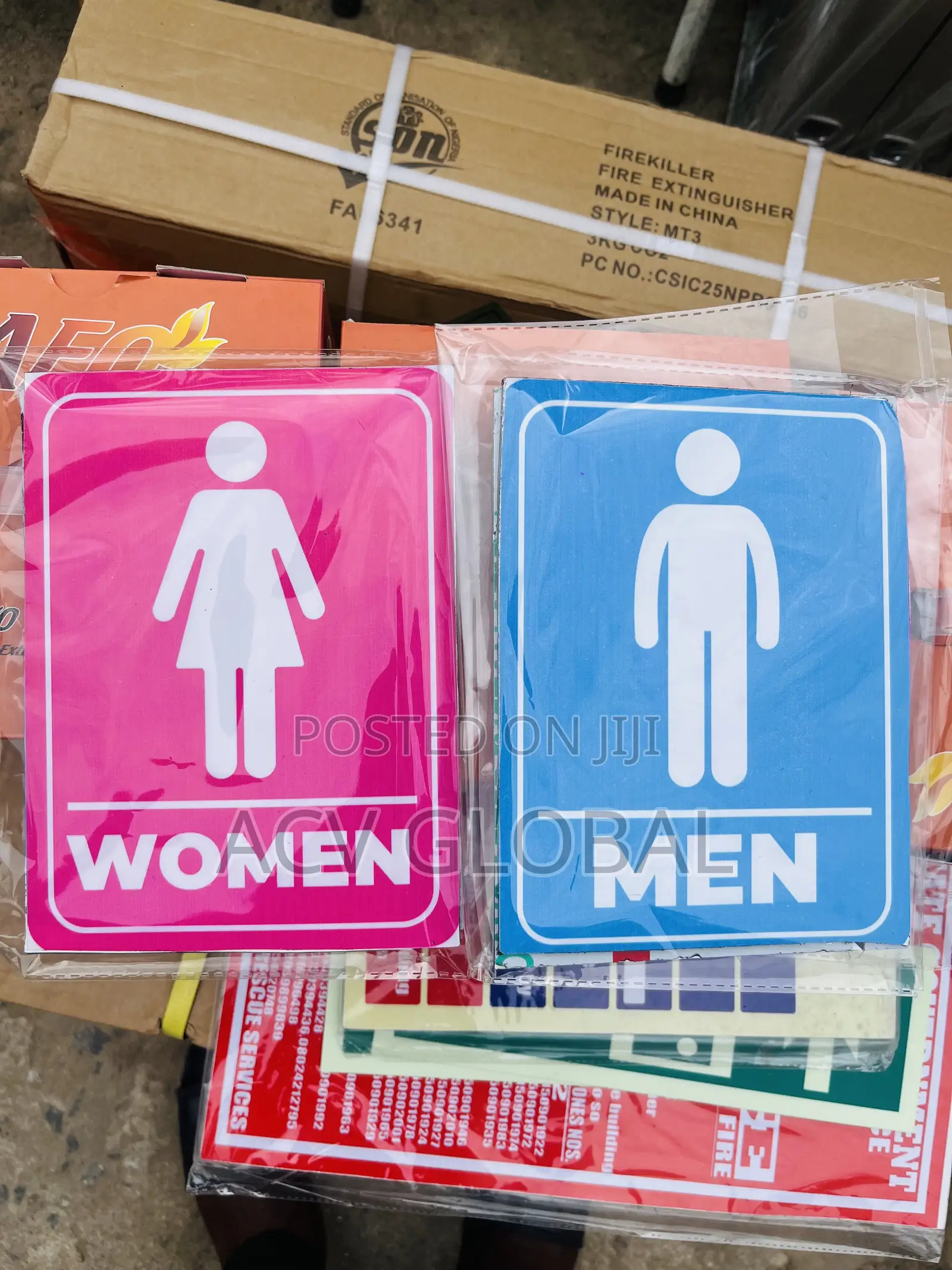 Male And Female Signage