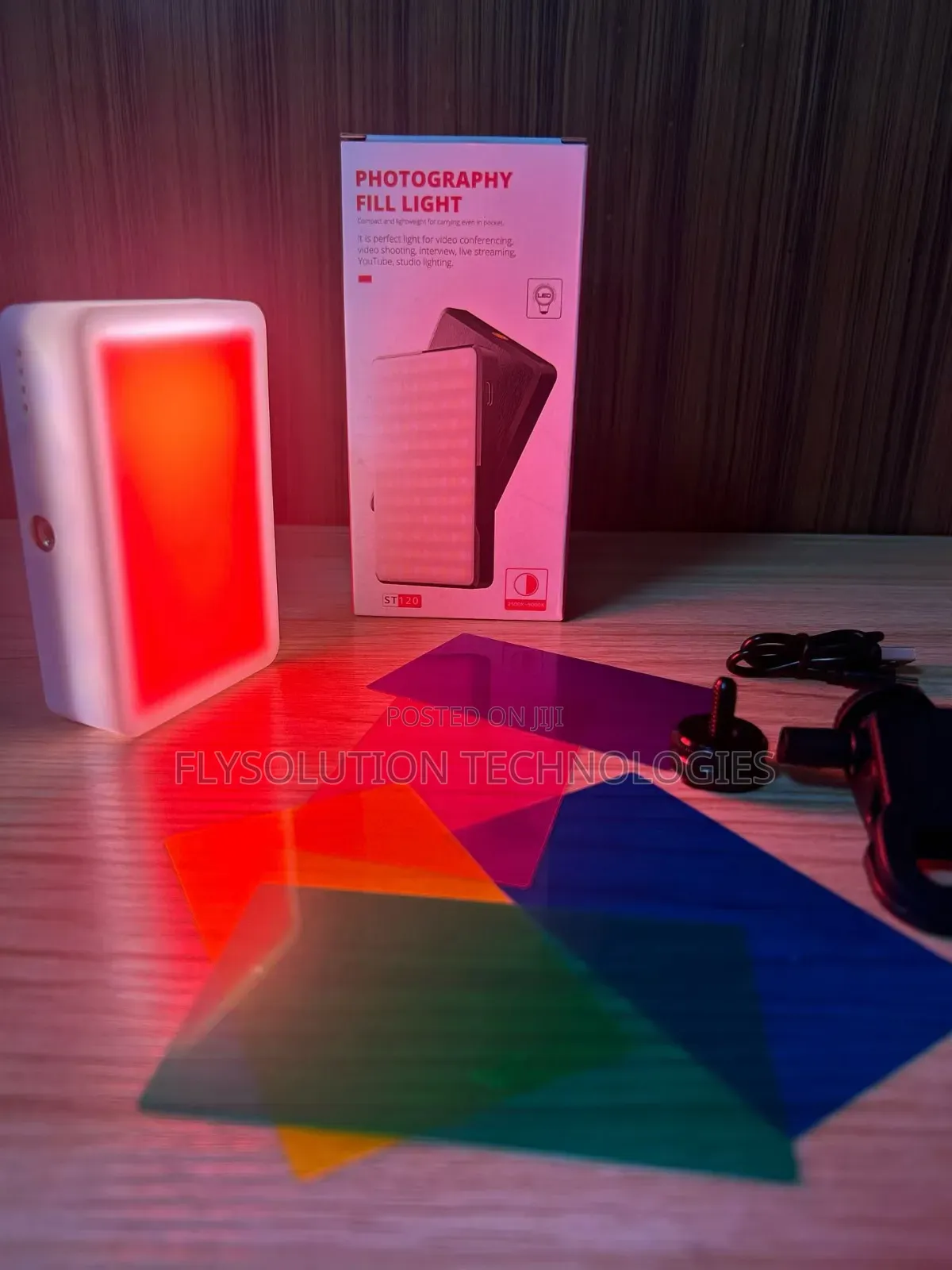 St120 Photography Fill Light Selfie Rechargeable Clip Video Light