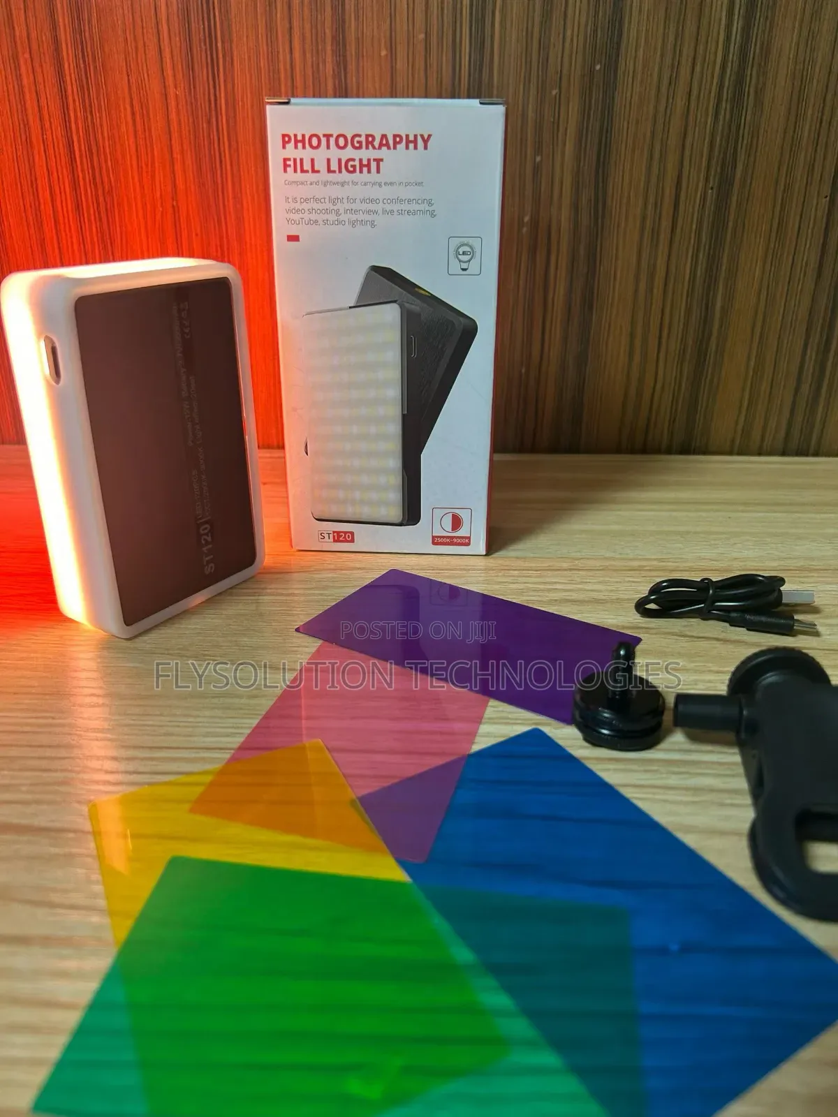 St120 Photography Fill Light Selfie Rechargeable Clip Video Light
