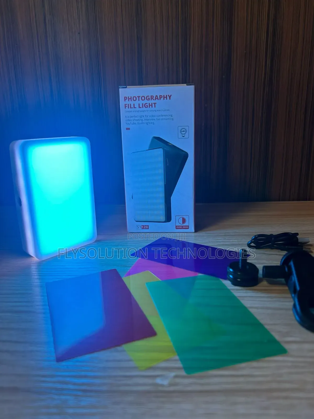 St120 Photography Fill Light Selfie Rechargeable Clip Video Light