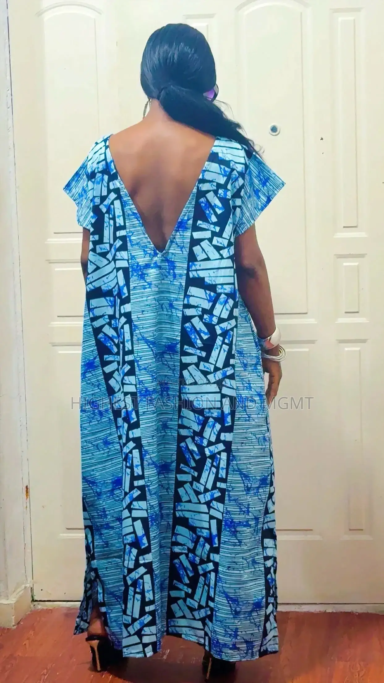 Gown With v-Back - Style 891