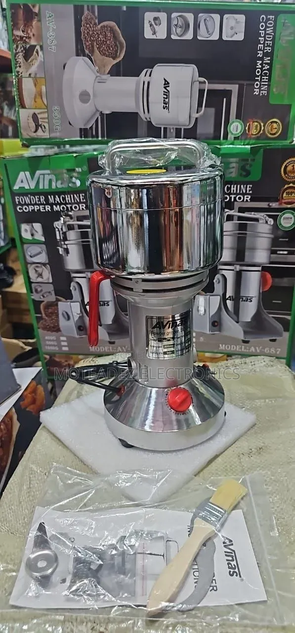 Avinas 350g (1800w) Food/Spice/Coffee High Power Grinder