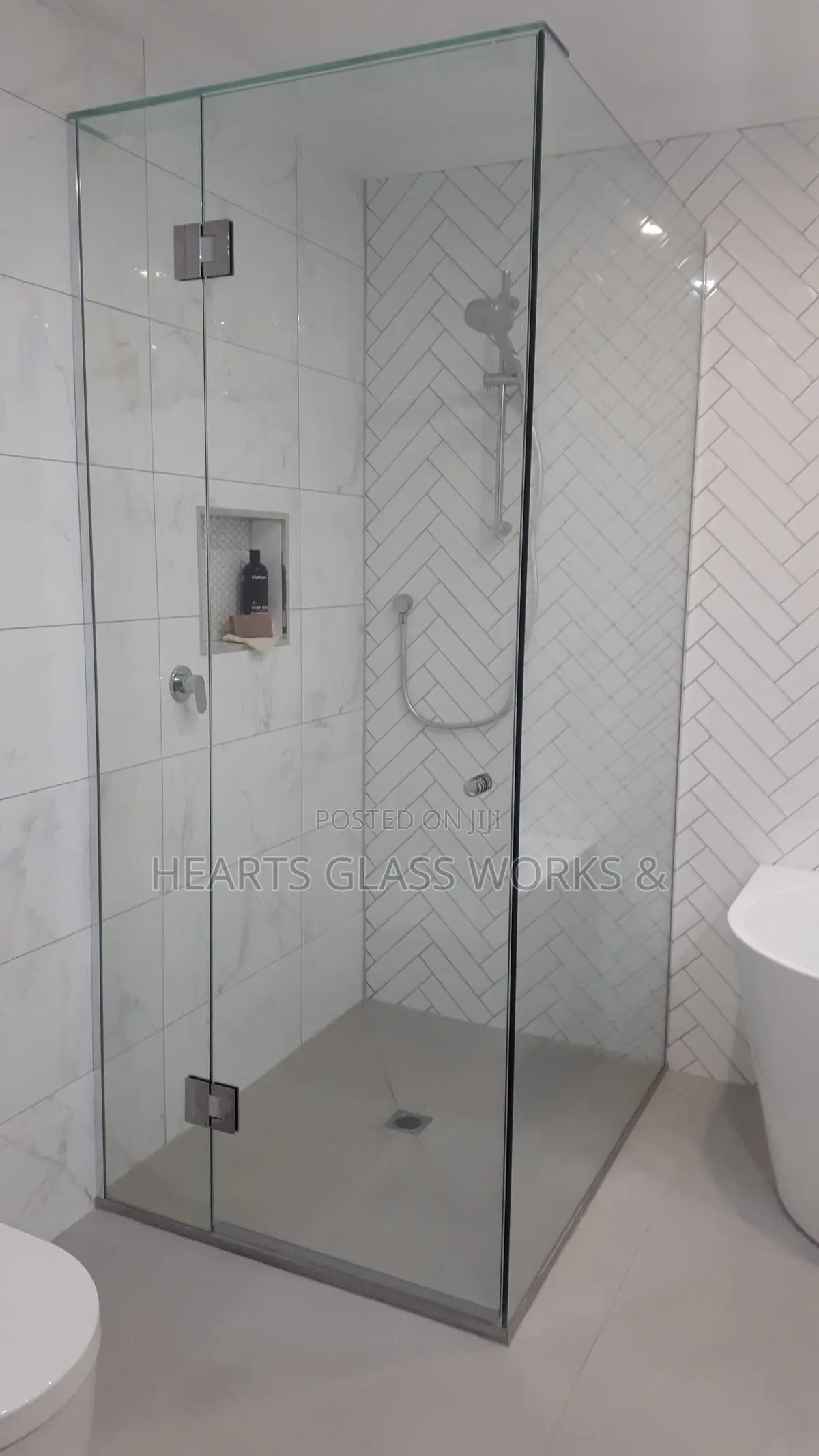 Luxury Frameless Shower Cubicle