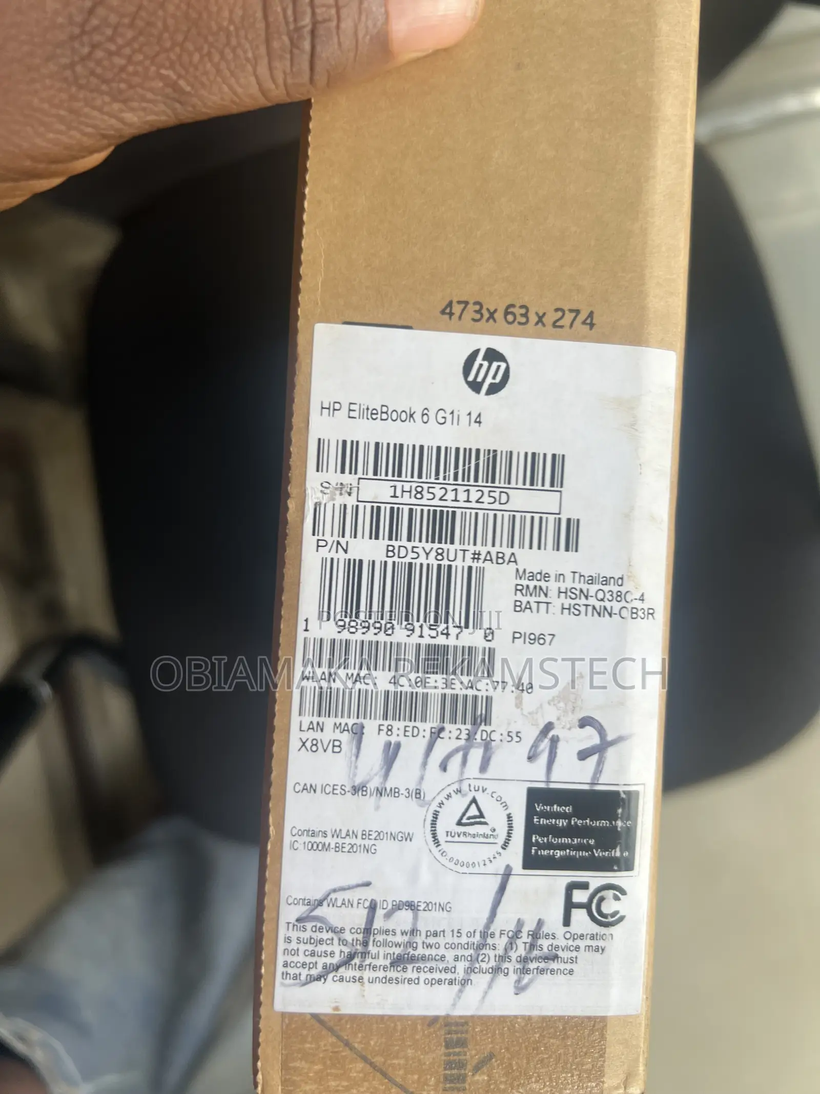 New Laptop HP 16GB Intel Core Ultra 7 SSD 512GB
