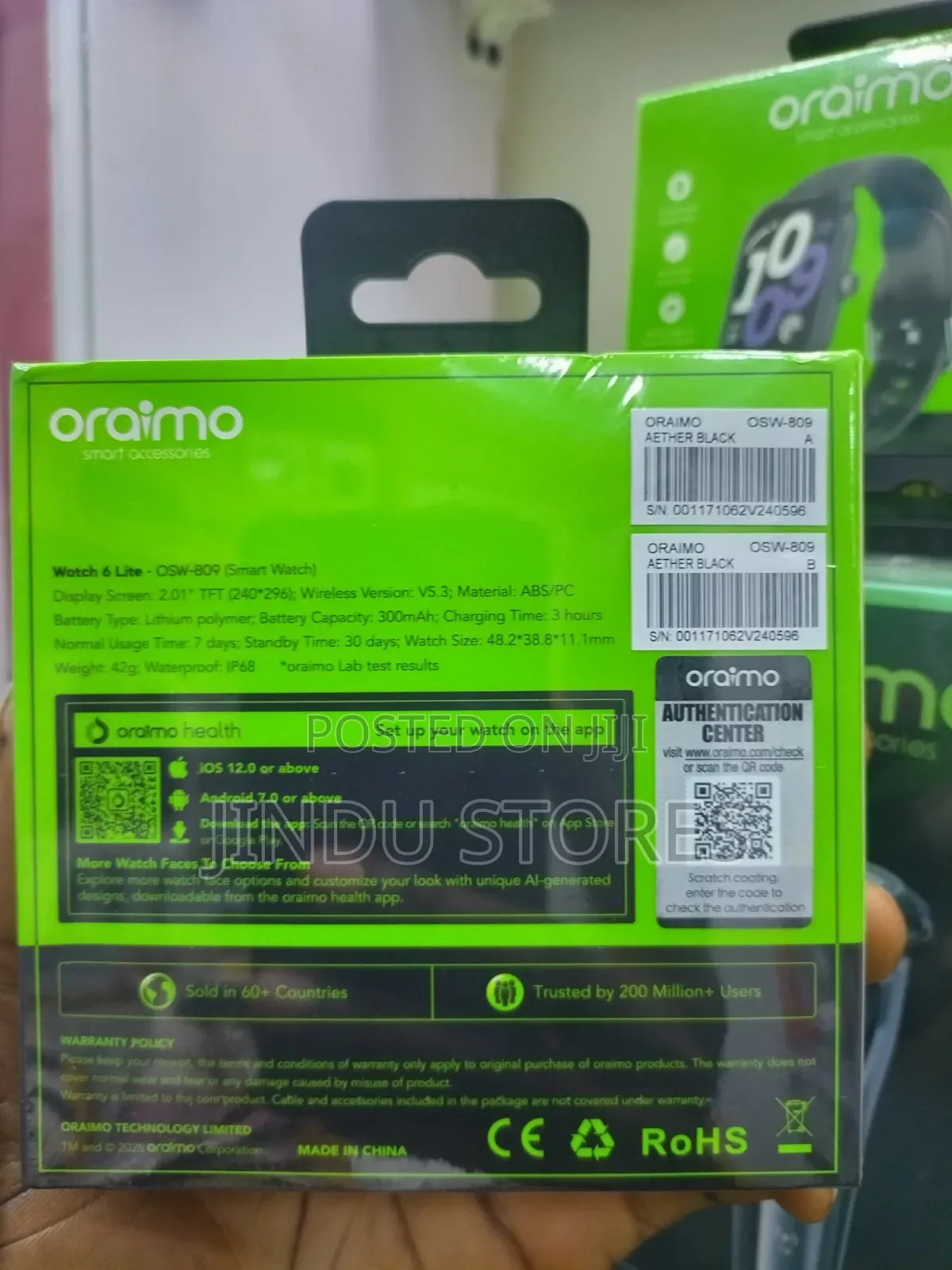 Original Oraimo Watch 6 Lite