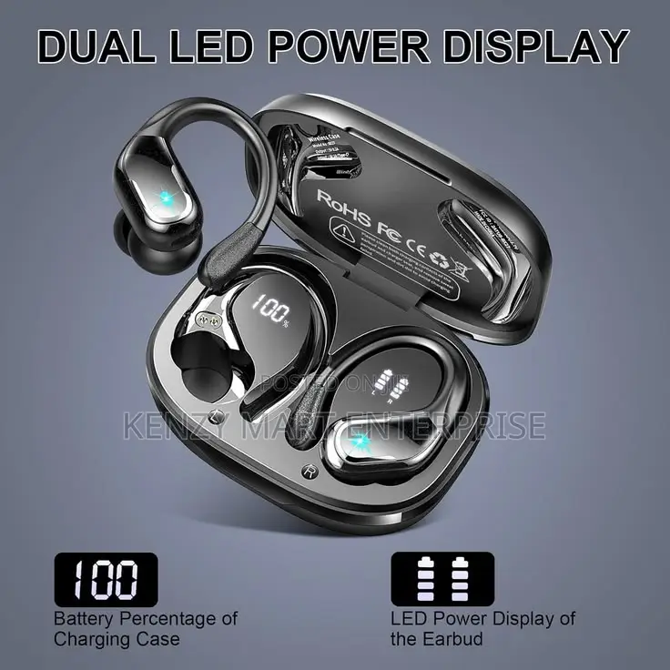 Erazer Xp2 Earbuds With Fast Charging Case Comfortable in Ear Fit