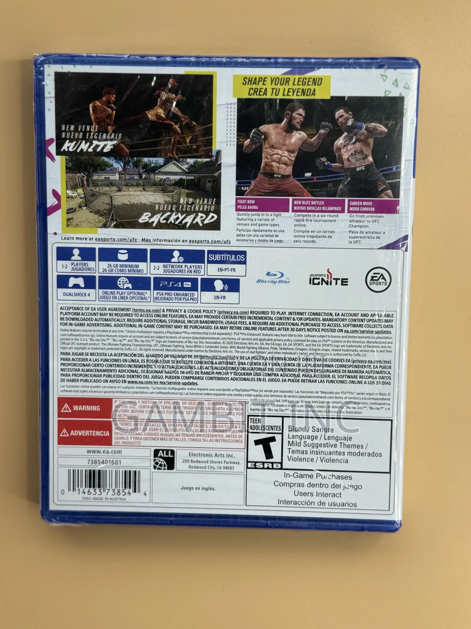 Playstation 4 Ufc 4