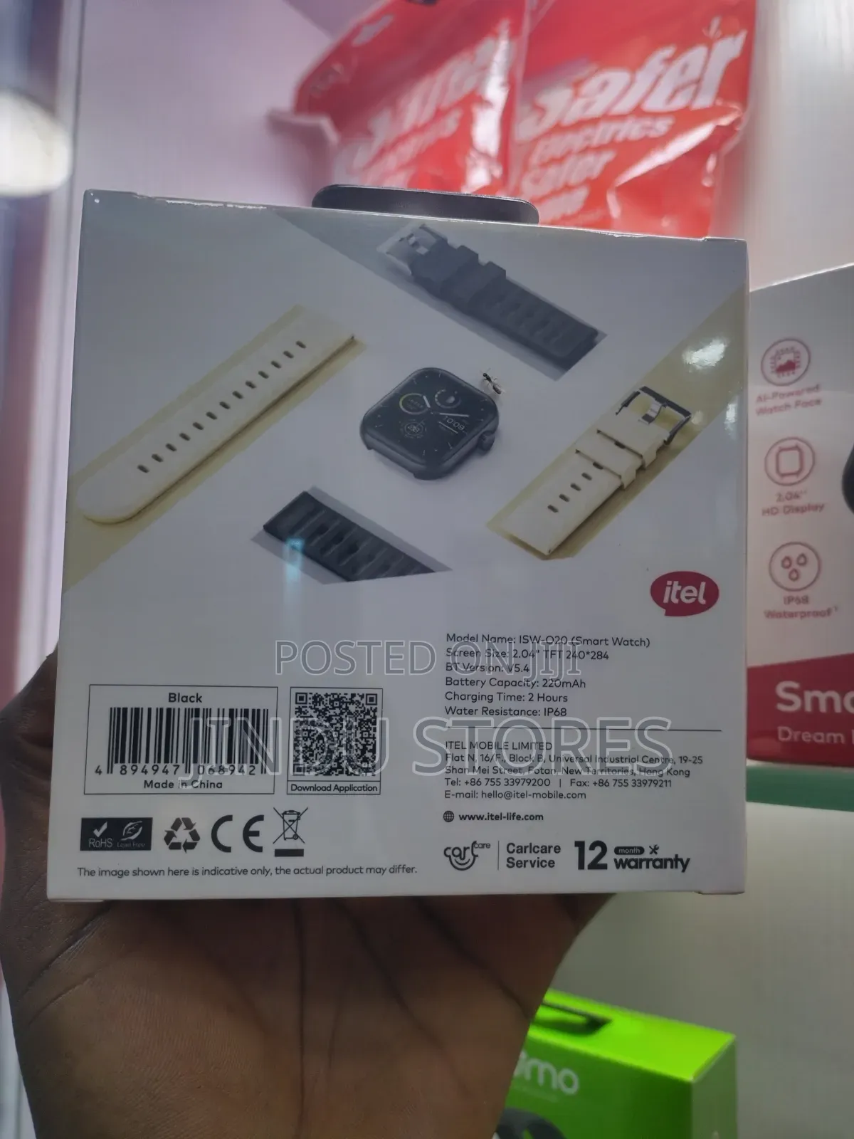 Original Itel Smart Watch 020