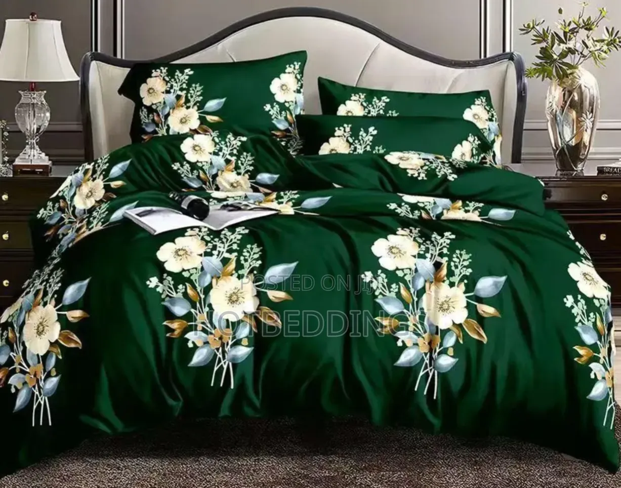 Beautiful Duvet, Duvet Cover,Bedsheet and 4 Pillow Cases