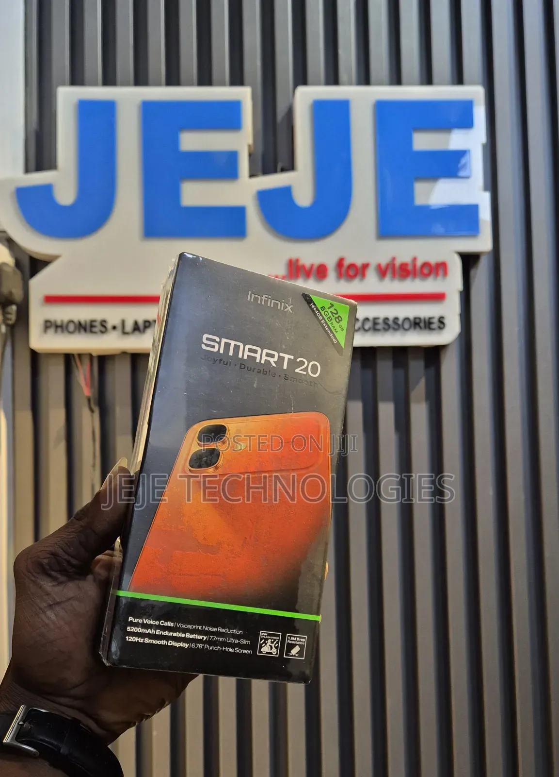 Infinix Smart 20 128 GB Black