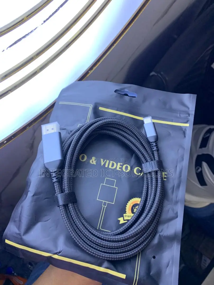 Usb C to 80gbps Displayport 2.1 Cable Supports 16k30hz With DSC