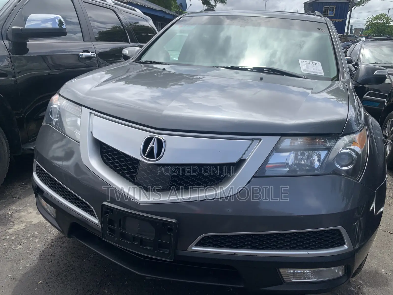 Acura MDX Advance Package SUV AWD (3.7L 6cyl 6A) 2012 Gray