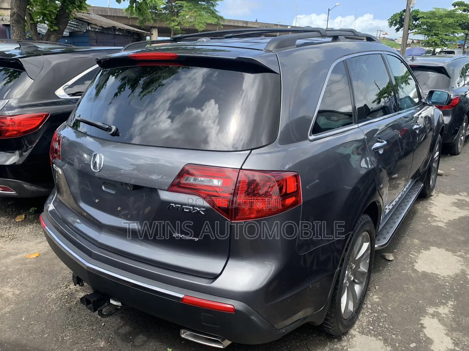 Acura MDX Advance Package SUV AWD (3.7L 6cyl 6A) 2012 Gray