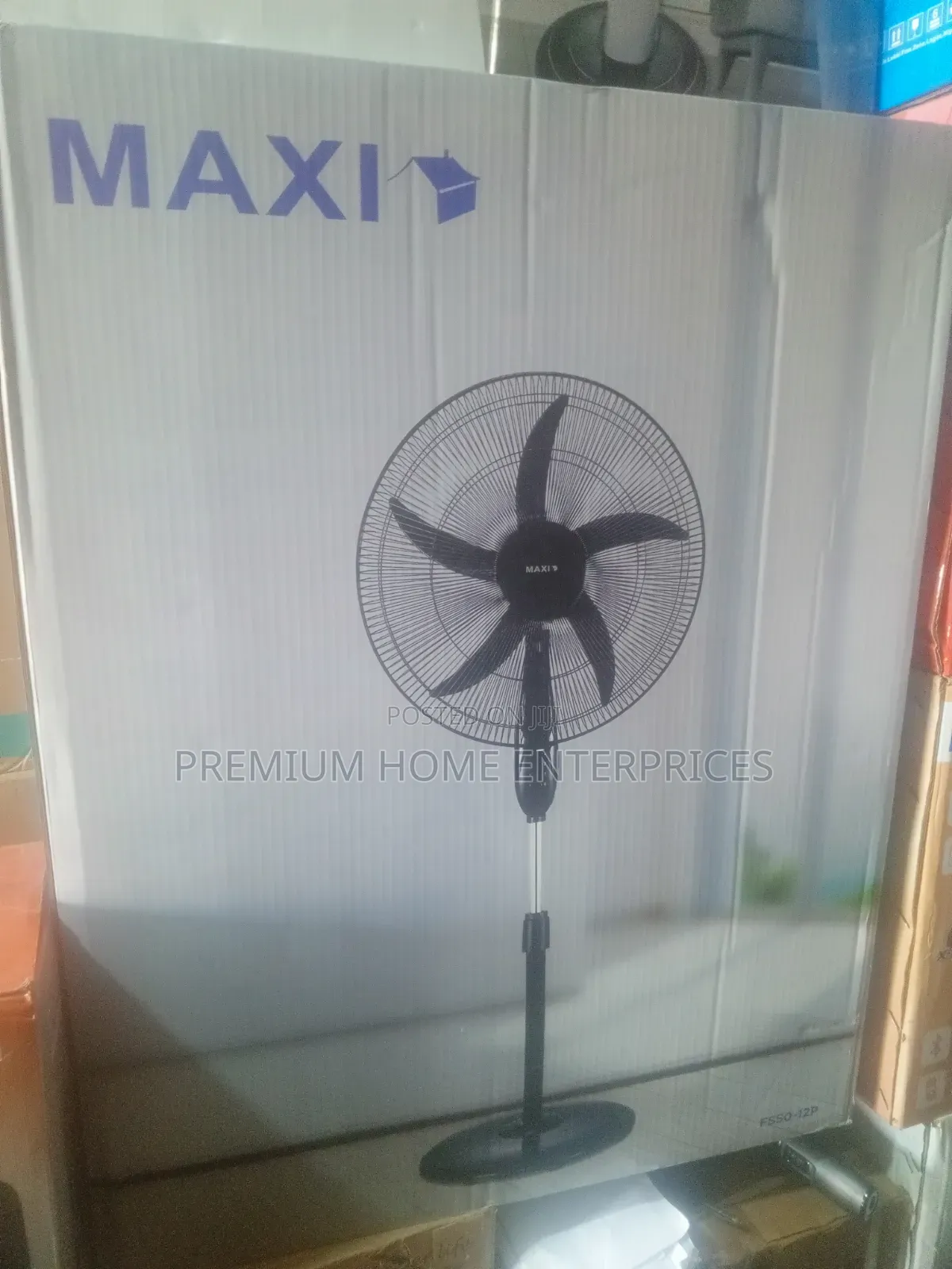 Maxi Standing Fan 20 Inch White (50-12p)