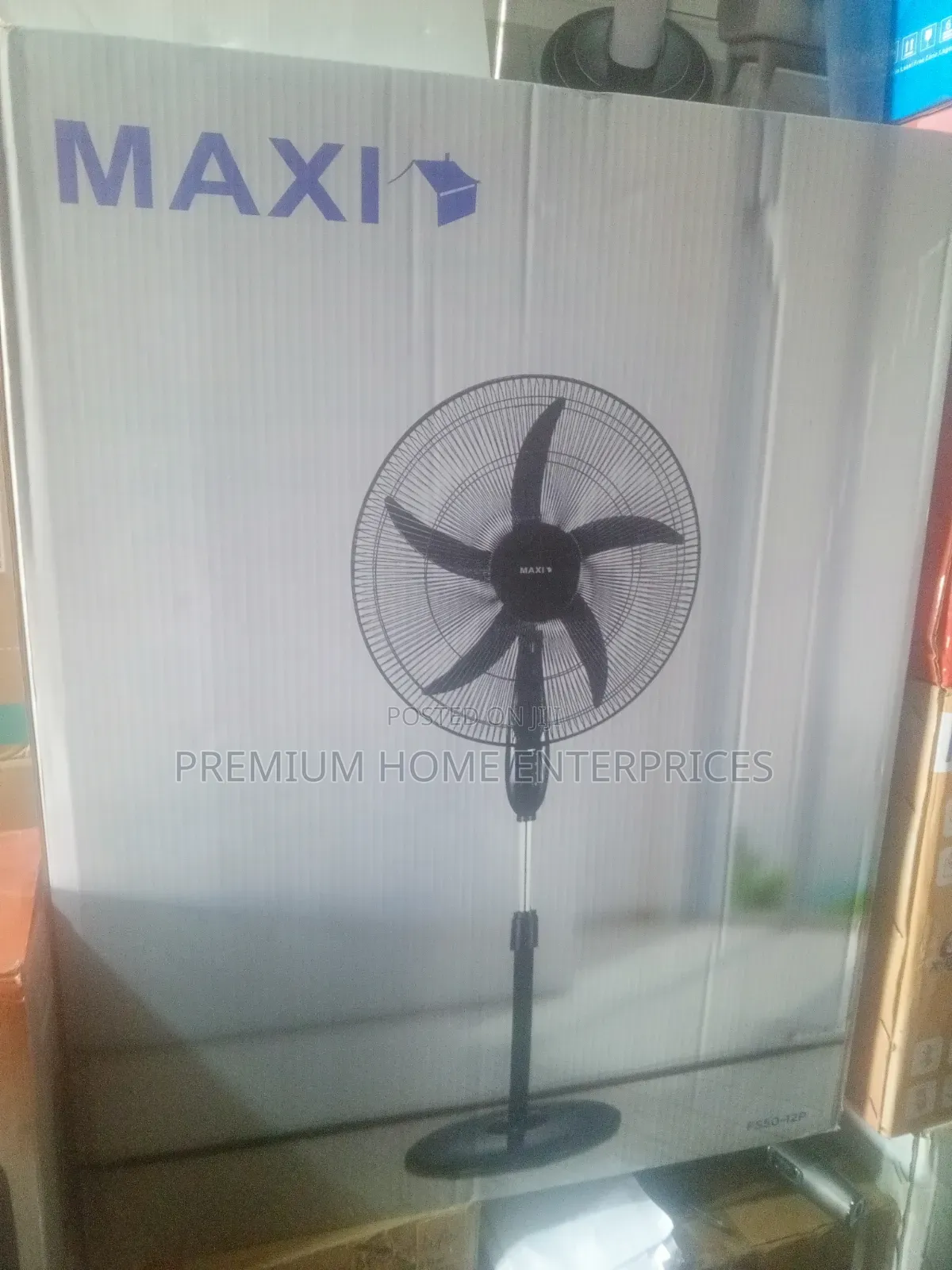 Maxi Standing Fan 20 Inch White (50-12p)