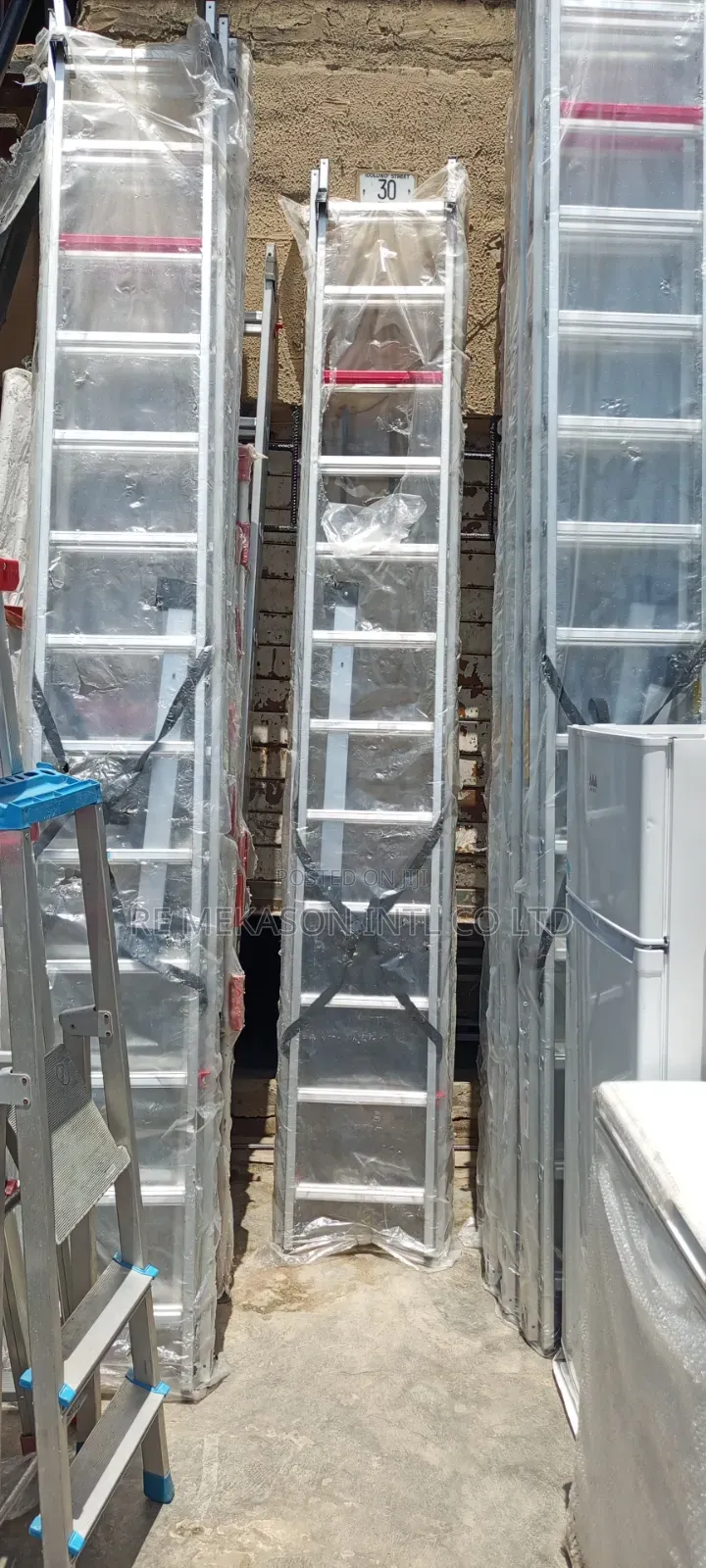 12x2(24ft) Aluminium Extension Ladder