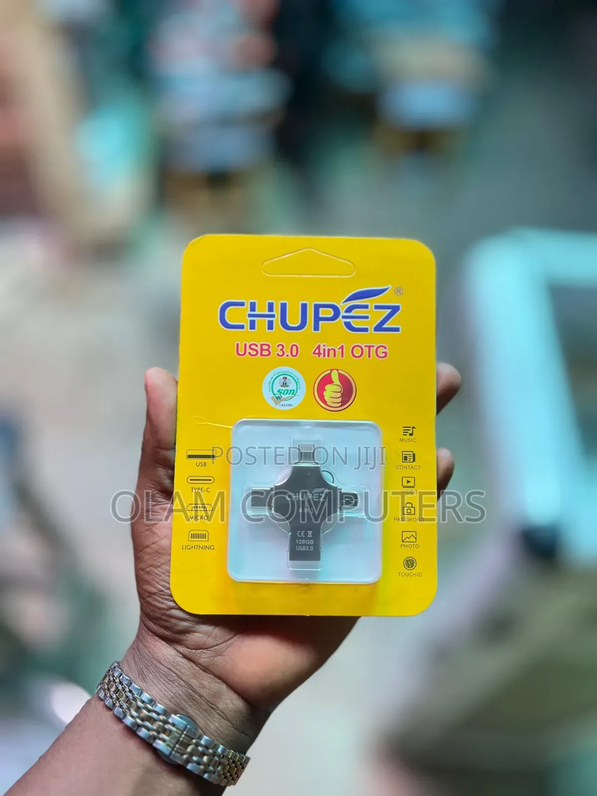 Chupez USB 3.0 4-in-1 128GB OTG