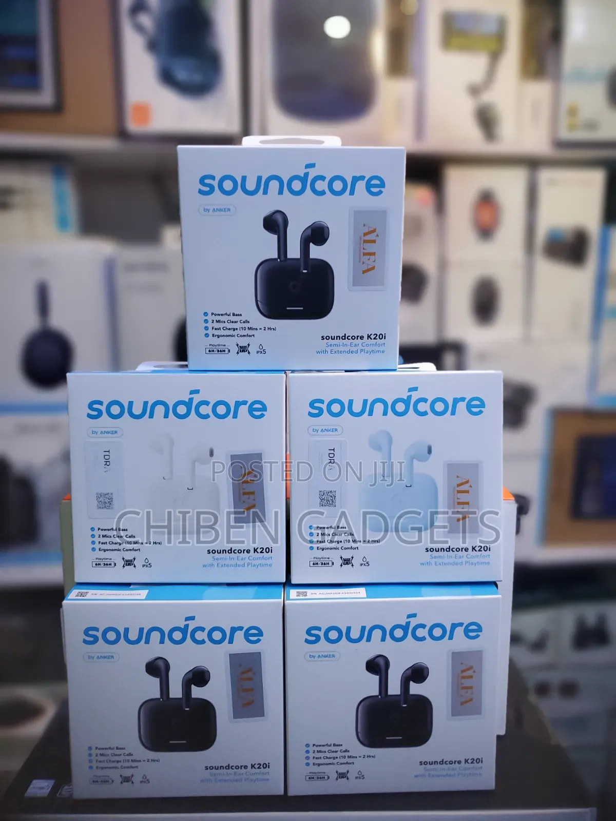 Soundcore K20i by Anker Semi in Ear Earbuds, Bluetooth