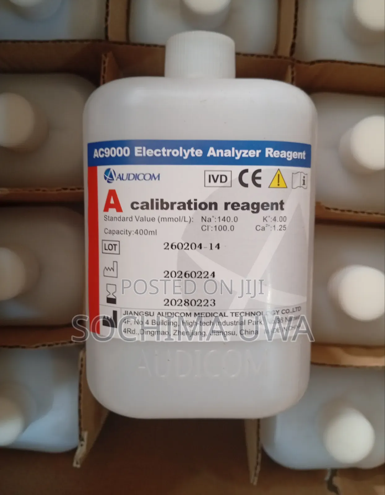 Audicom a Calibration Reagents