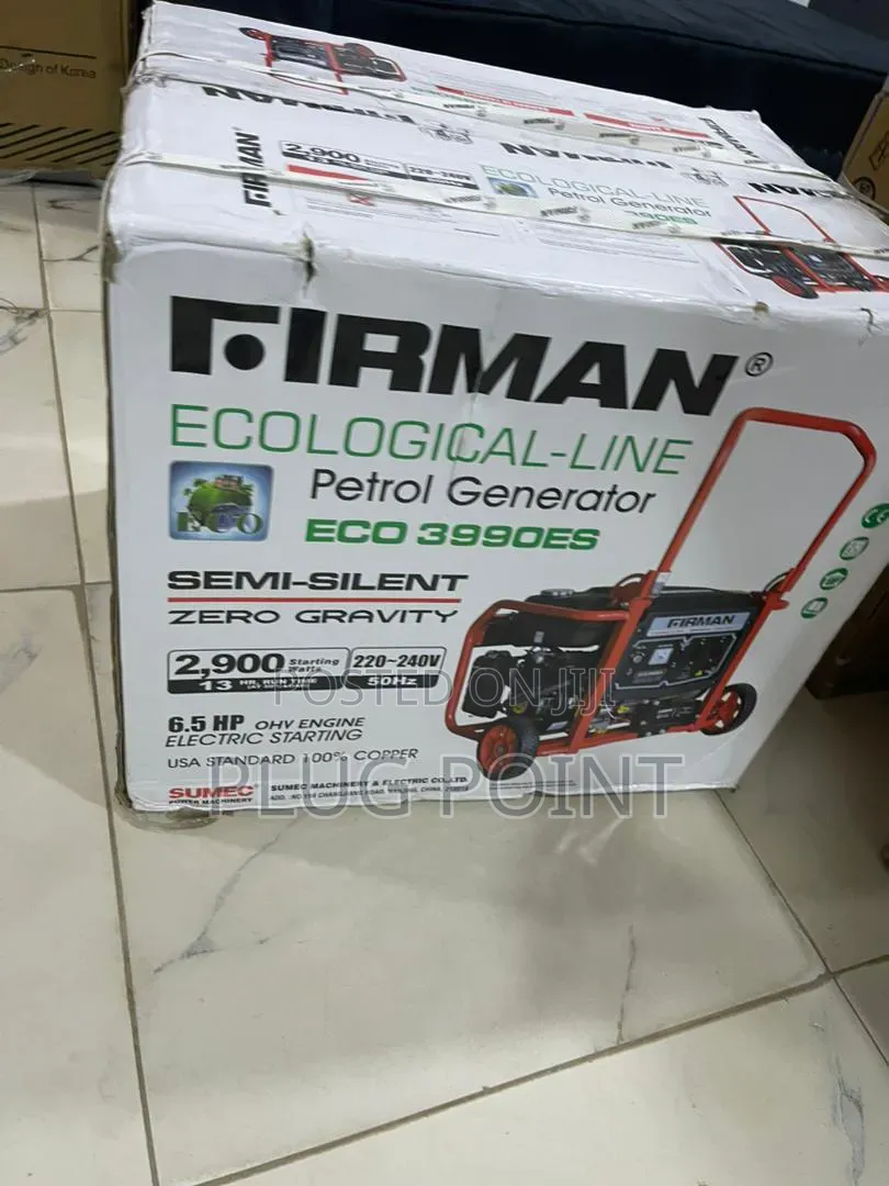 Sumec Eco3990es Automatic Generator for Home and Office