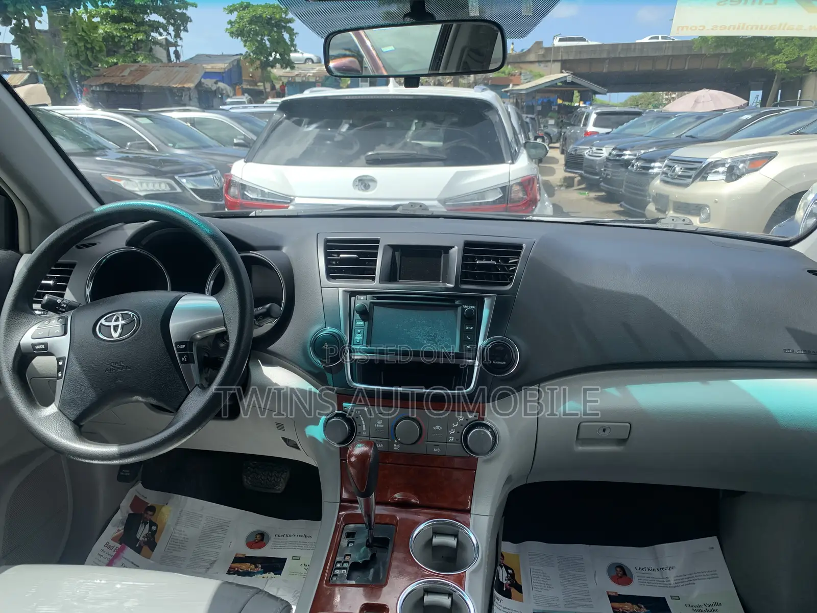 Toyota Highlander Limited 3.5l 4WD 2013 Burgundy