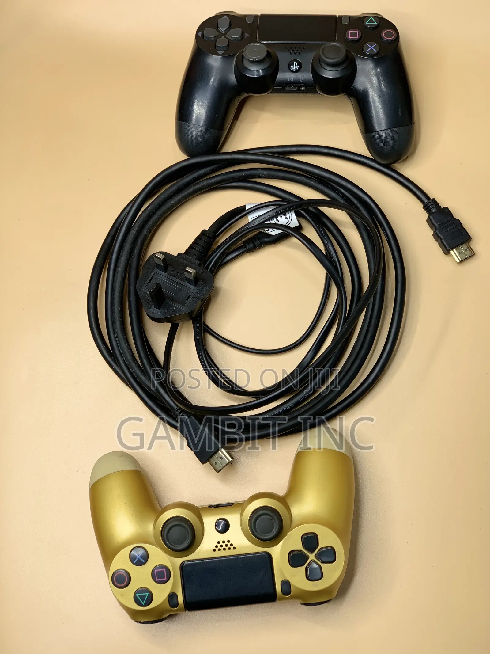 Preowned Playstation 4 Slim Console 1tb With 2 Controllers
