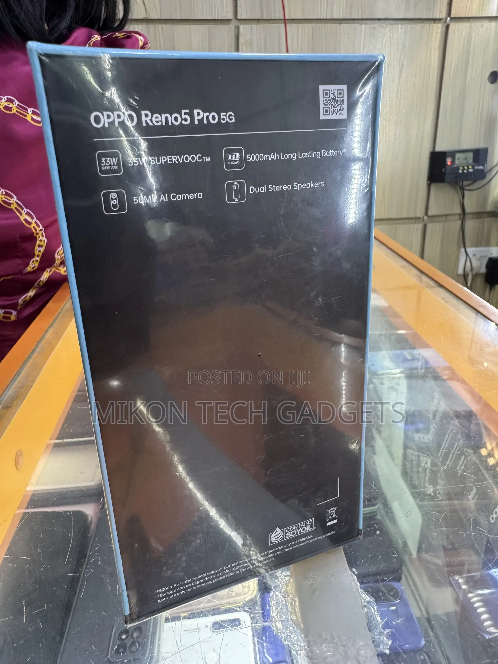 New Oppo Reno5 Pro 5G 256 GB Blue