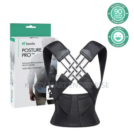 Discreet Posture Corrector Wearable Under Shirt Invisibly