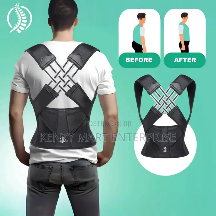 Discreet Posture Corrector Wearable Under Shirt Invisibly
