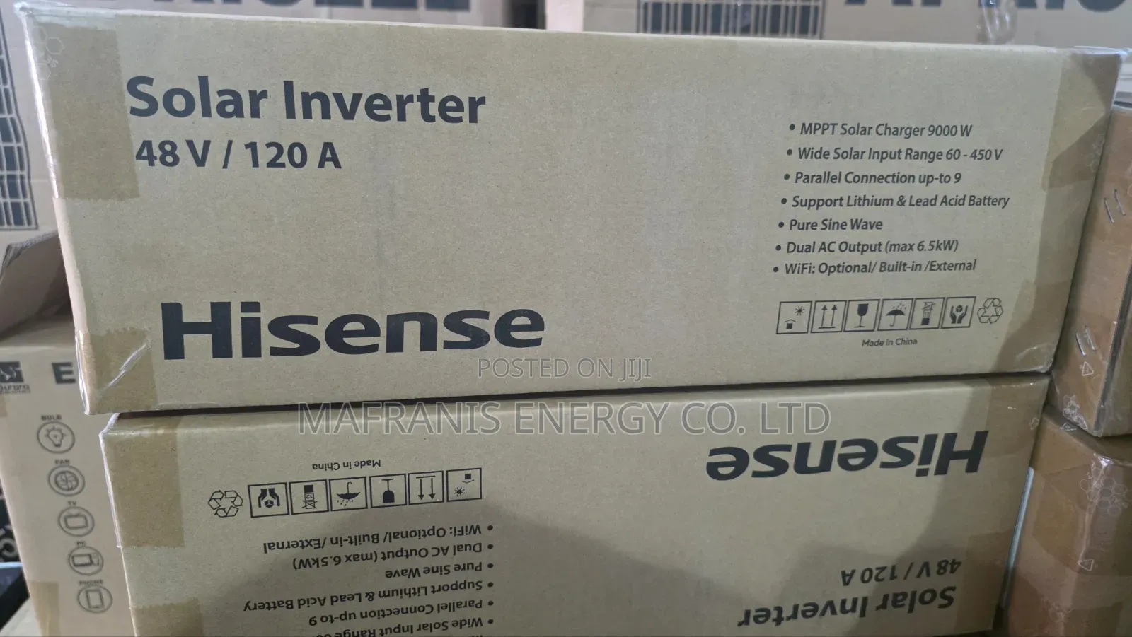 Hisence 6.5kva Hybrid Solar Inverter