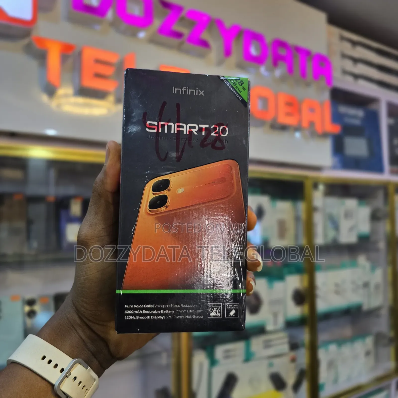 New Infinix Smart 20 128 GB Orange