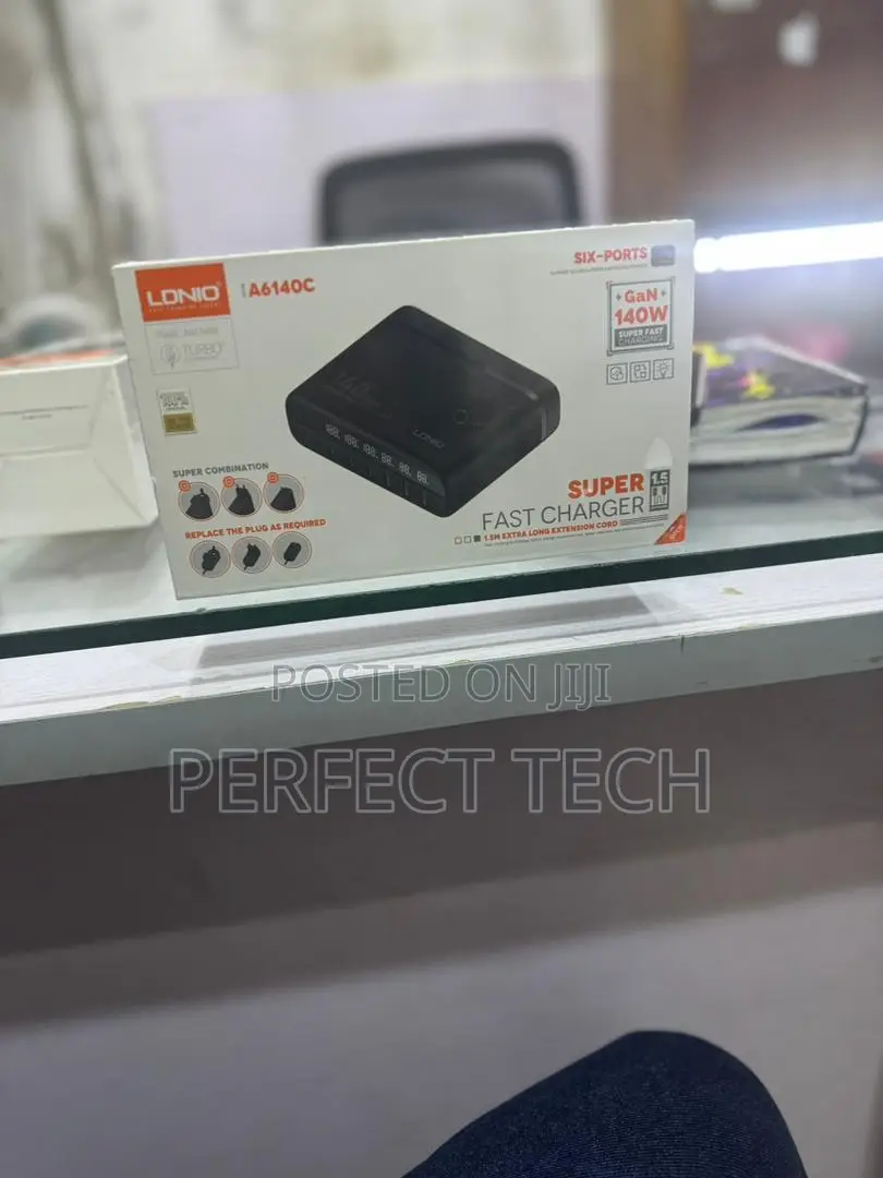 Ldnio 140w Gan Super Fast Desktop Charger A6140c