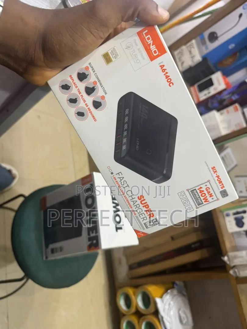 Ldnio 140w Gan Super Fast Desktop Charger A6140c
