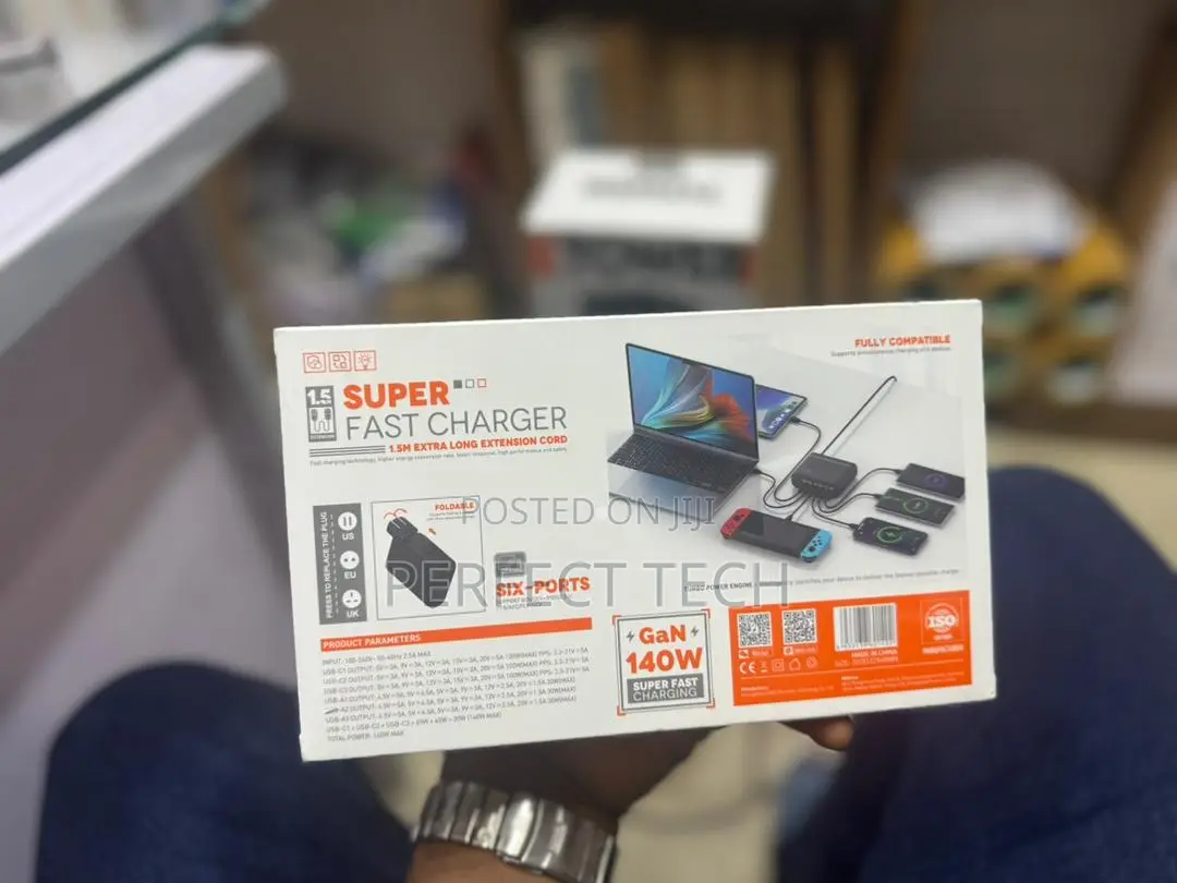 Ldnio 140w Gan Super Fast Desktop Charger A6140c