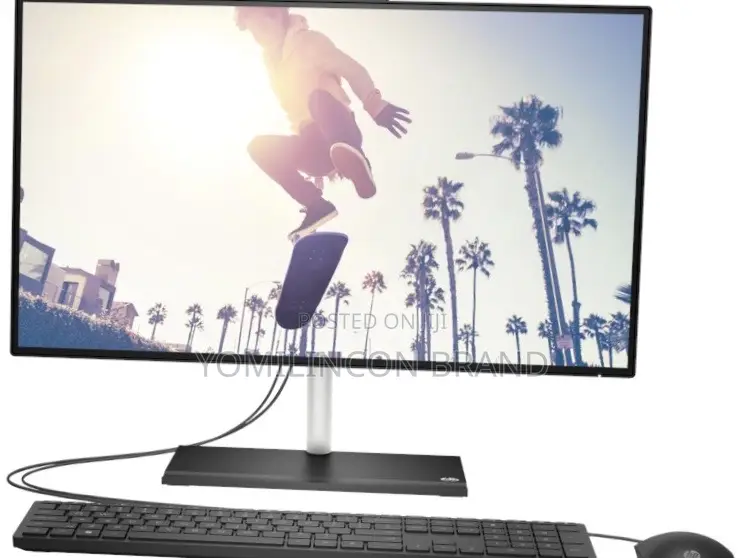 New Desktop Computer HP 200 G4 All-in-One 8GB Intel Core i5 HDD 512GB