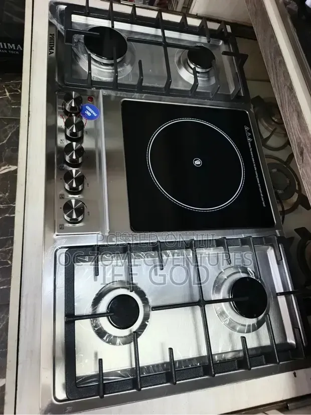 4x1 Gas and Electric Burner.