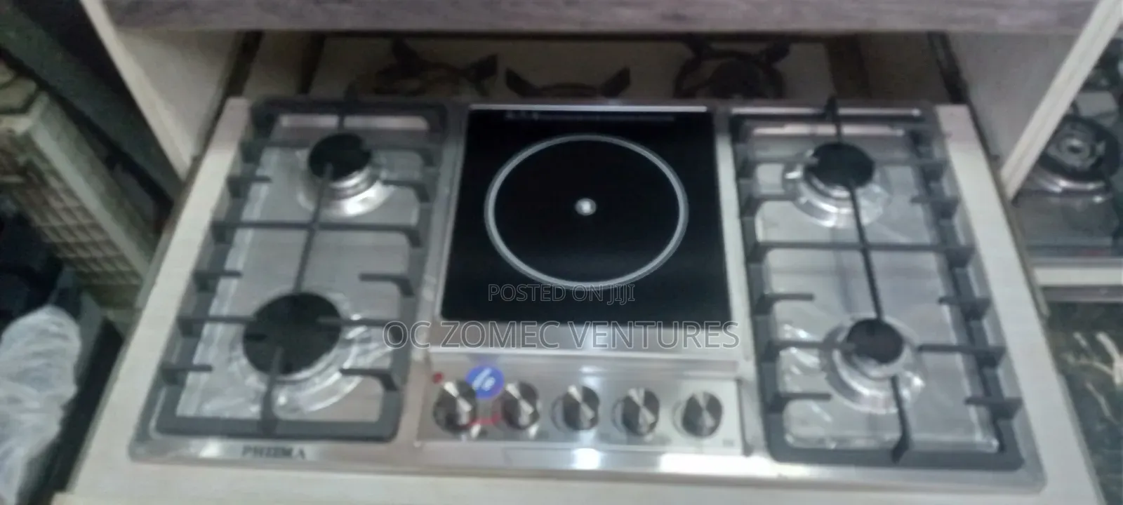 4x1 Gas and Electric Burner.
