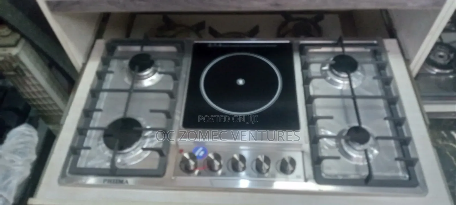 4x1 Gas and Electric Burner.